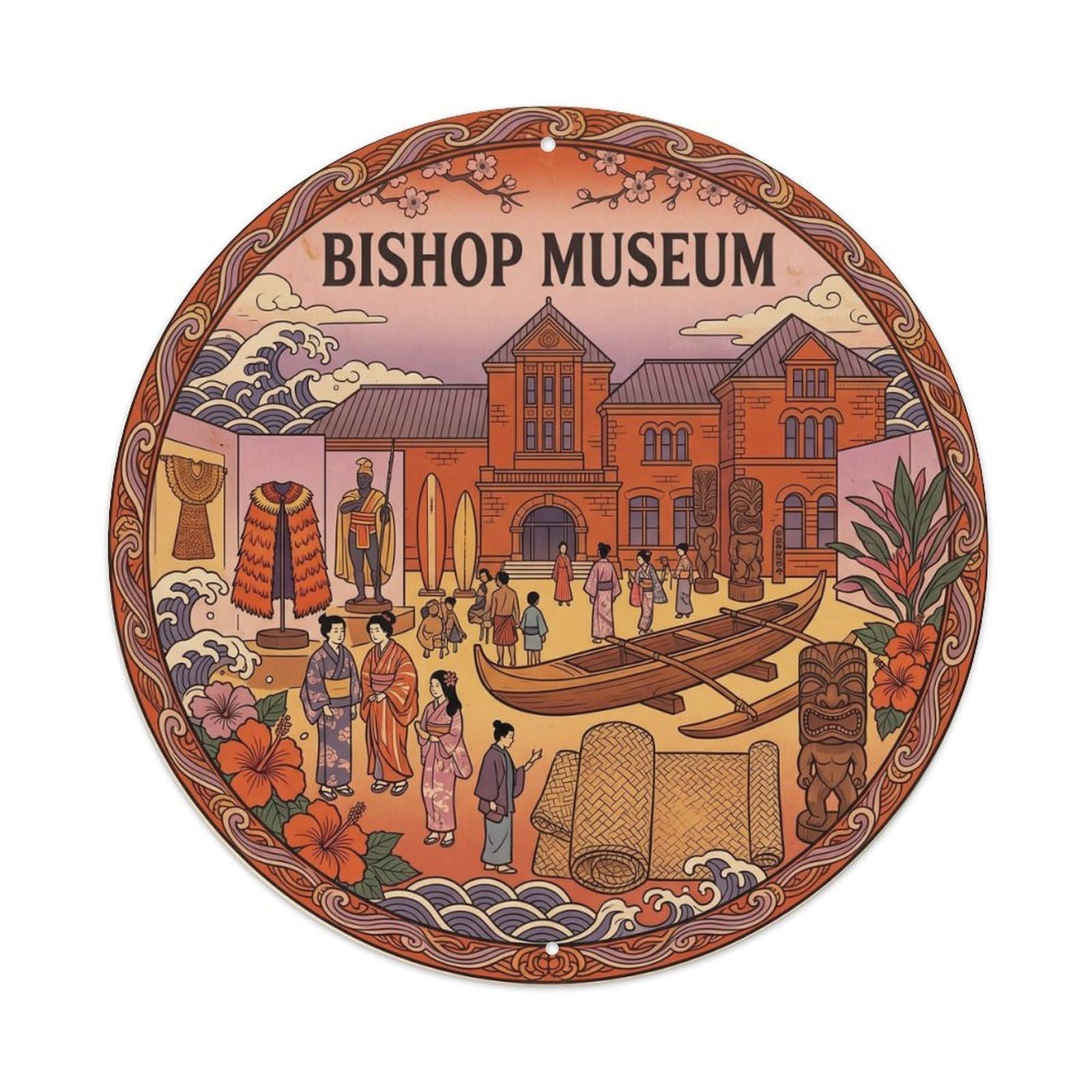 Hawaii Heritage Culture Landmark Island Travel Metal Tin Sign