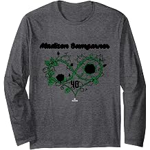 Infinite Heart Rose Thorns Madison Bumgarner Arizona Long Sleeve T-Shirt