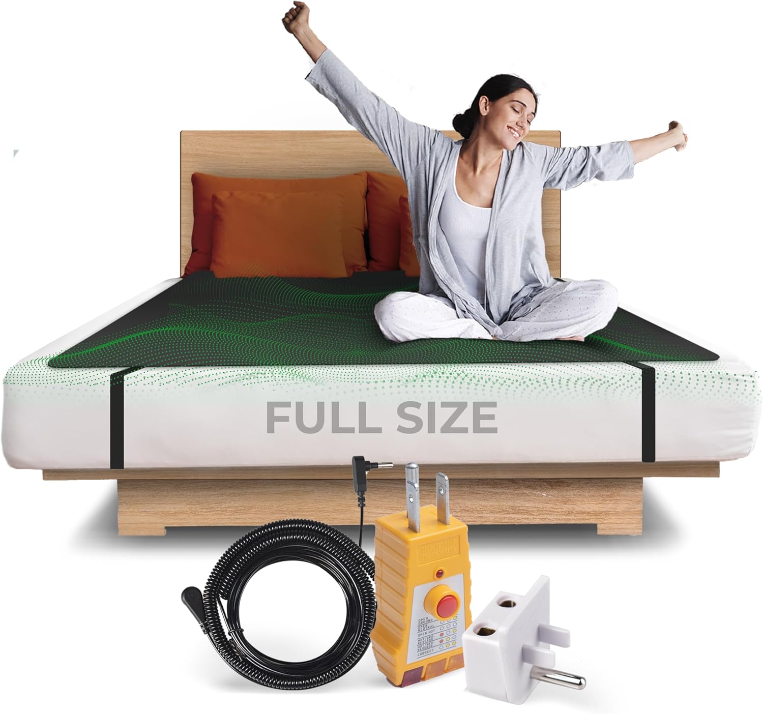"Earth and Moon Grounding Mat for Bed" - Image 2