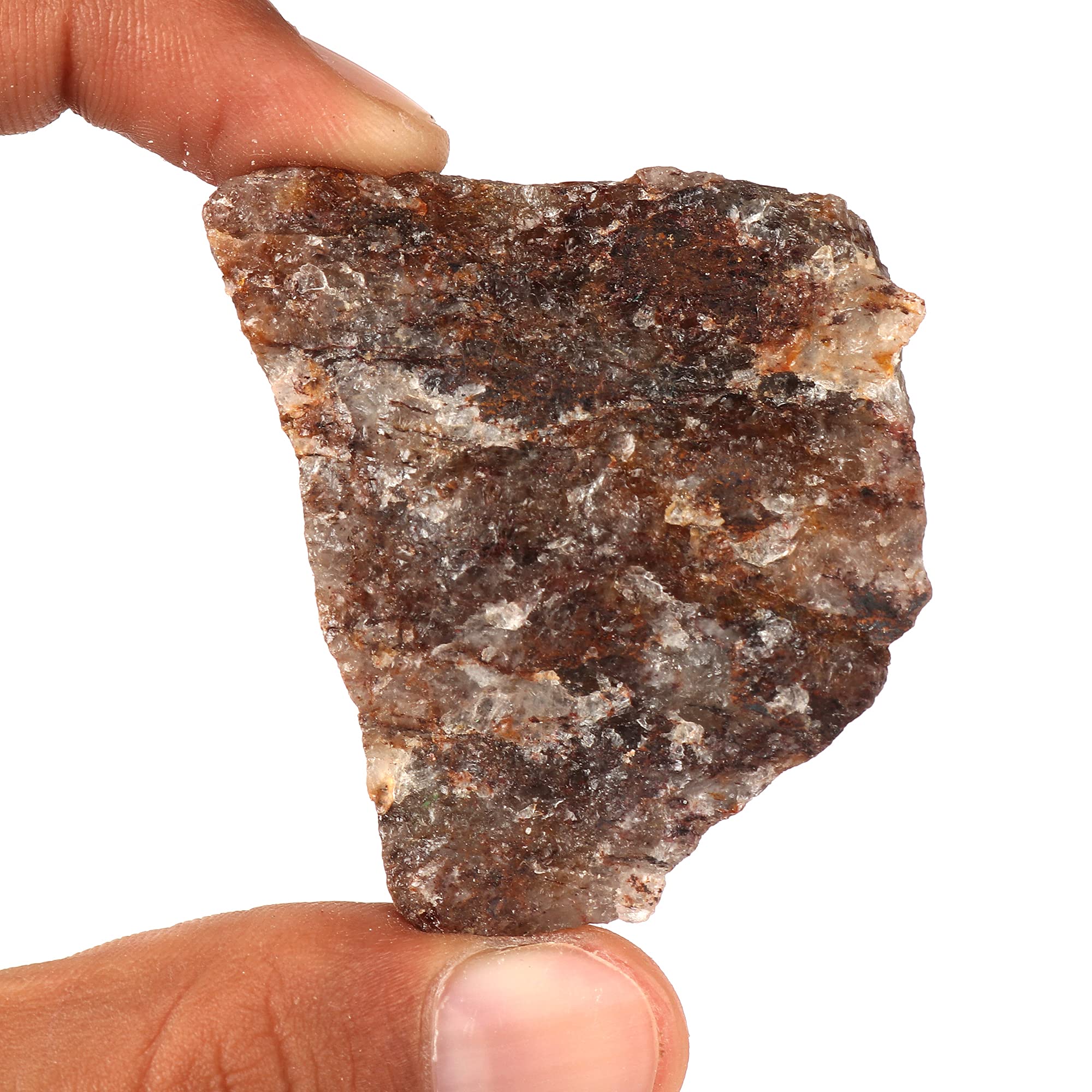 Quartz Rutile Naturel Certifié 64+ Carats - Pierre Précieuse Fantaisie (Inde)