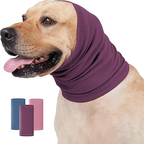 Miniatura 17 de Nanaki Envoltura Calmante para las Orejas - Diadema Silenciosa para Perro y Orejeras Snood para Alivio de la Ansiedad y Reducción del Ruido