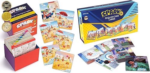 Miniatura 4 de Tarjetas de secuenciación para narración de historias y juego de terapia del habla, materiales de educación especial, resolución de problemas,