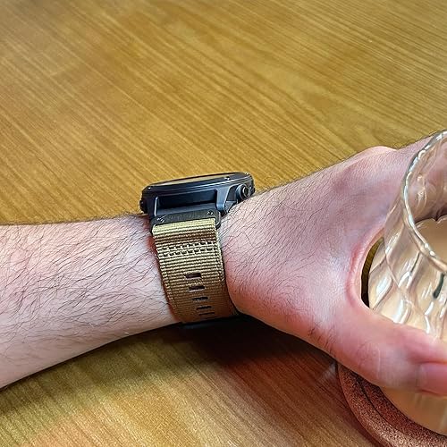 Miniatura 7 de Zeit Diktator Correas de reloj Quickfit de 1.024 in compatibles con Garmin Tactix 7 ProFenix 7X Pro7X6X Pro5X pro5XDescent MK2 MK1 Tactix