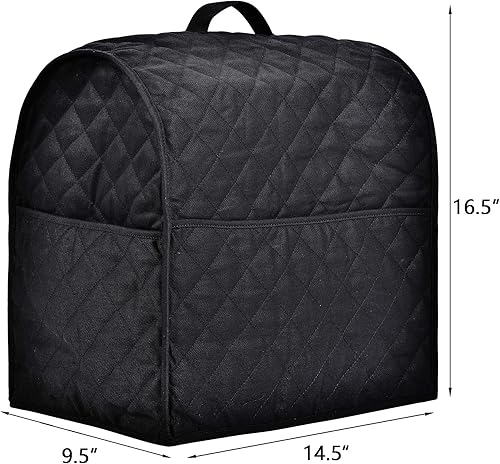 Miniatura 5 de Funda para batidora de pie compatible con batidora Kitchenaid, se adapta a todos los modelos de cabezal inclinable y elevador de tazón, algodón