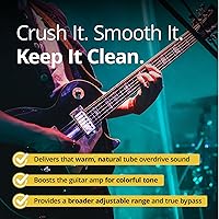 Vista 5 de KLIQ - Pedal de efecto de compresor pequeño para guitarra y bajo