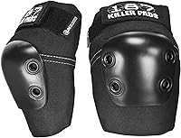 187 Killer Pads Slim Elbow Pads - Compact, Durable Protection for Skateboarding & Skating Athletes