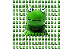 Enigmatic Garden Enhancers: 100 Resin Mini Frogs