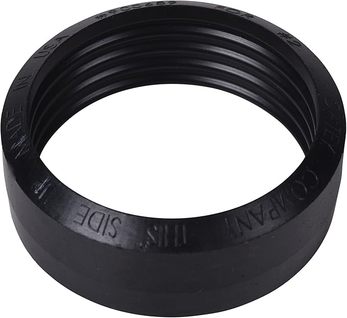 Oatey 42157 Rubber Caulking Gasket Fits 2 in. NoHub Cast Iron Pipe for NoCalk Shower Drain