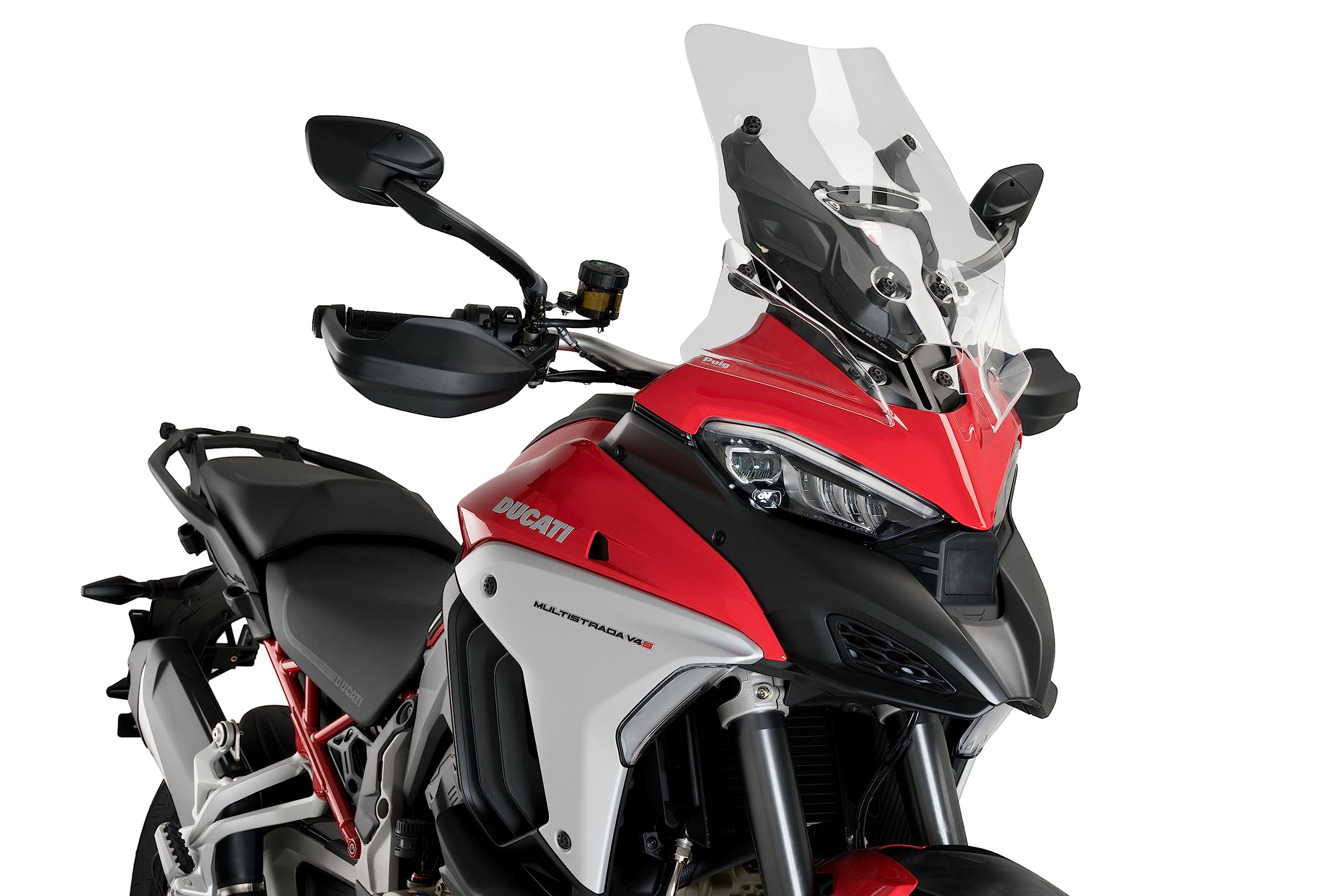 Puig Clear Front Deflectors Ducati Multistrada 1200 V4 S 2021-2025