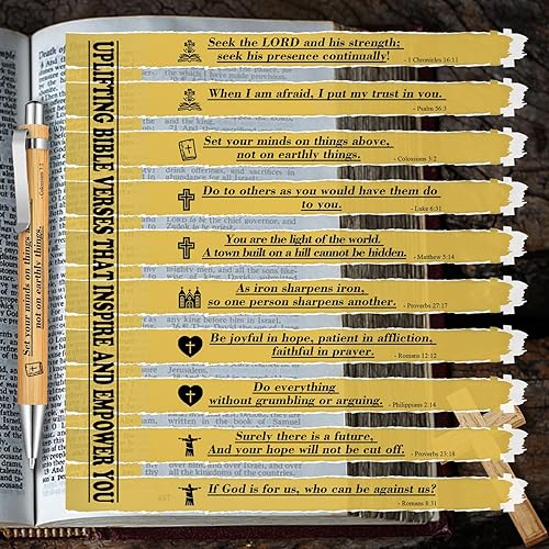 Miniatura 4 de 100 bolígrafos con versículos bíblicos de bambú, bolígrafo cristiano de madera, bolígrafos inspiradores con versículos bíblicos, frases bíblicas