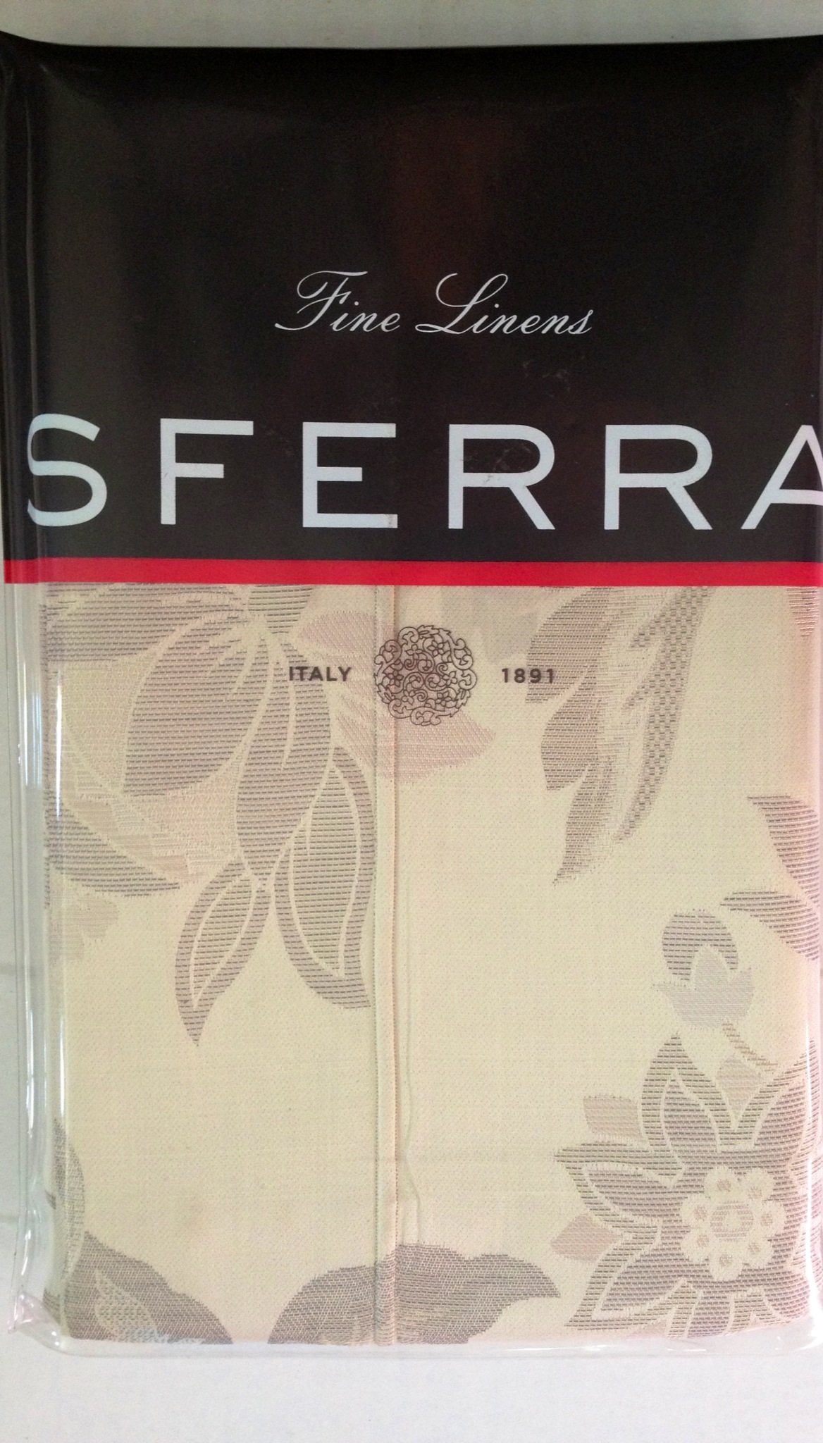 SferraSonya 3275 Cotton Dyed Jacquard 1 Piece King Sham 21" x 36" - Champagne