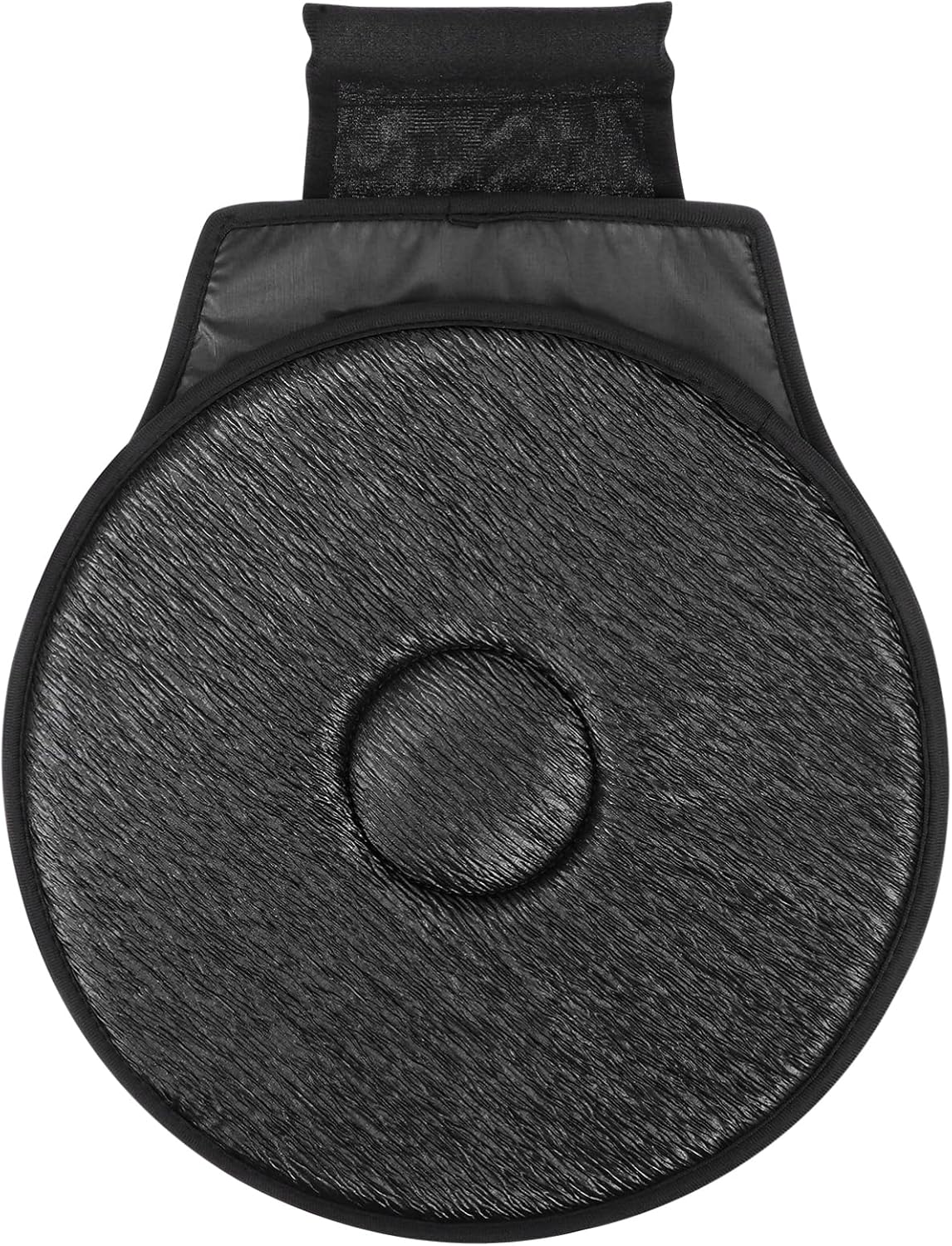 Cabilock 360Degree Rotation Car Seat Cushion Multifunction Pain Revolving Cushion Non Slip Ergonomic Design Swivel Car Seat Pad Black