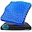 20 Gel Seat Cushion for Long Sitting Pressure Relief(Jumbo&Thick) - Wheelchair Cushion for Pressure Sores - Back, Sciatica & Tailbone Pain Relief Cushion- Non-Slip Butt Pillow for Office, Home, Car