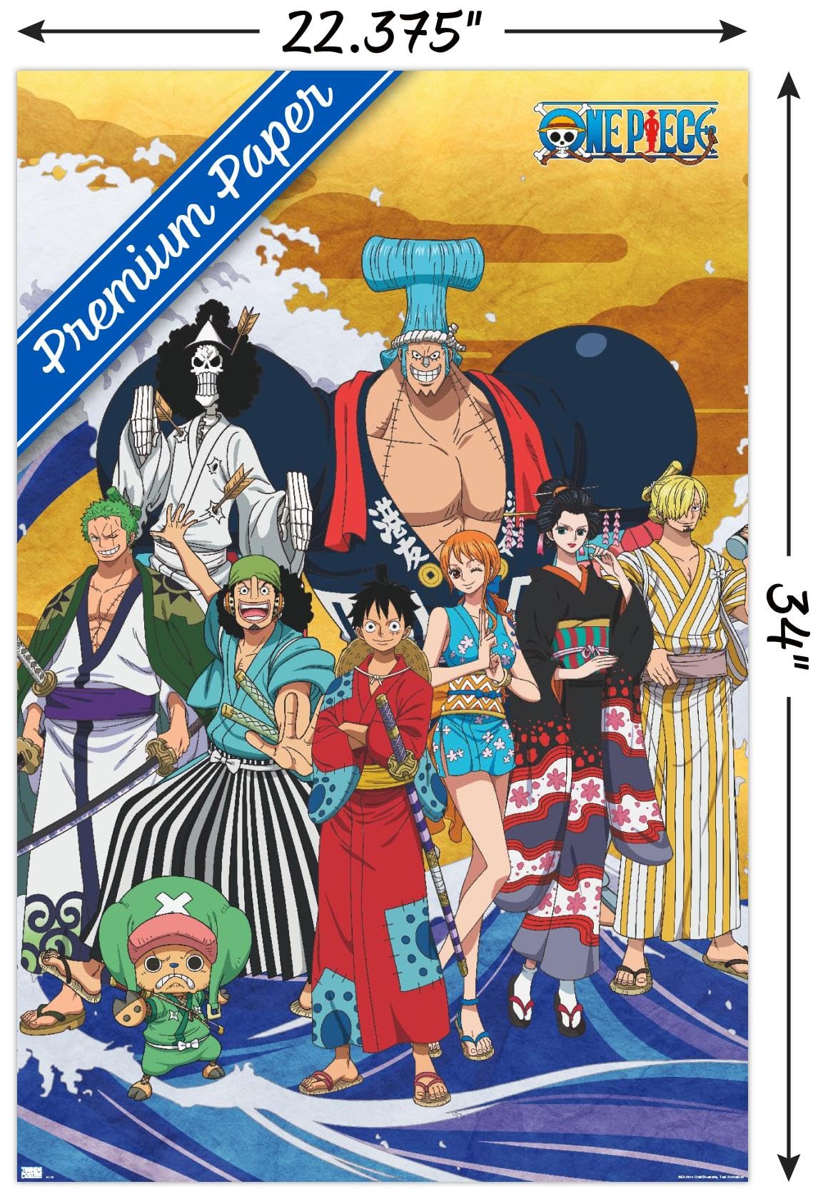 Amazon.com: Trends International One Piece: Wano Country - Crew On