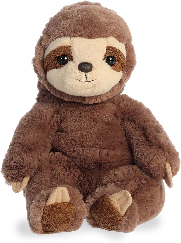 Aurora Sluuumpy 10" Sluuumpy Da Sloth Cozy Stuffed Animal | Signature postura desplomada con expresiones somnolientas y suavidad
