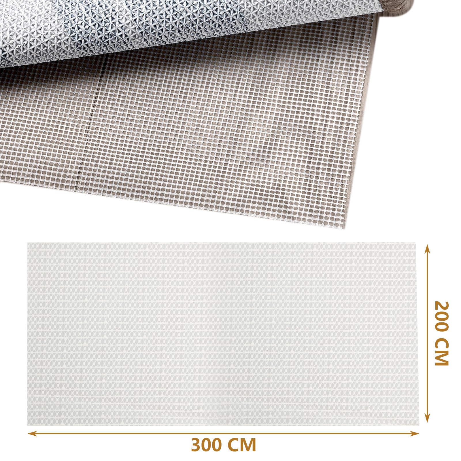 300 x 200 cm, podkładka antypoślizgowa