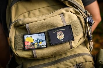 Merchant Marine Morale Patch - USMM 2x3 Hook and Loop