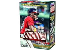 2023 Stadium Club Baseball Factory Sealed Value Box