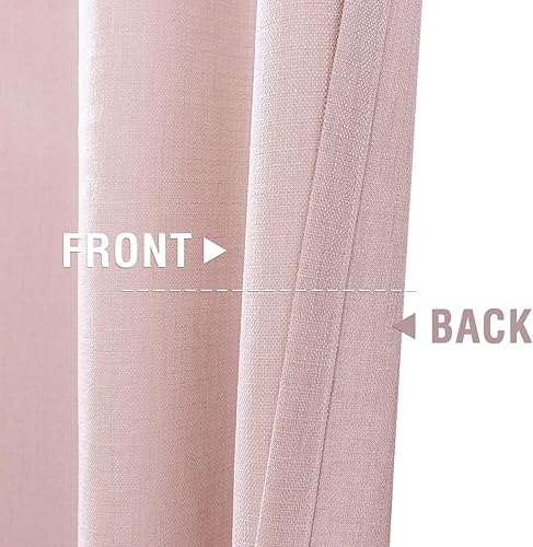 Miniatura 4 de jinchan Cortinas de cenefa de tejido casual para cocina, sala de estar, baño, de 18 pulgadas, de lino texturizado, semitransparentes, cenefa para