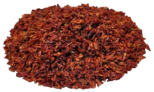 Miniatura 3 de Red BELL Peppers - Bolsa a granel de 1 libra, sellada con calor para mantener la frescura, condimento de especias trituradas y secas