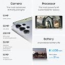 Samsung Galaxy S25 Ultra 5G AI Smartphone (Titanium Silverblue, 12GB RAM, 512GB Storage), 200MP Camera, 5000mAh Ultra Long Battery, QHD+ Dynamic AMOLED 2X, Galaxy AI, Knox Security, S Pen Included gallery image