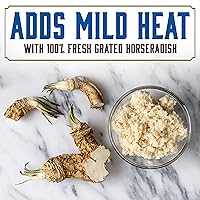 Vista 4 de Beaver Salsa de rábano picante Deli, botella exprimible de 12 onzas