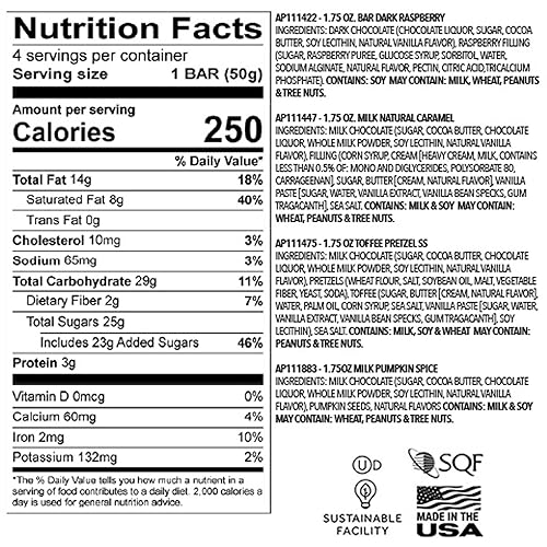 Miniatura 8 de MoodiBars by Astor Chocolate - Paquete de regalo de 5 barras de chocolate variadas de Navidad, envueltas individualmente, barra con sabor a menta,