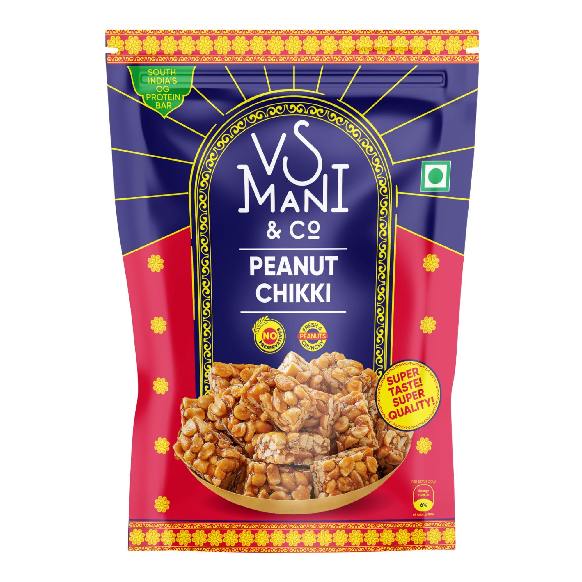 VS Mani Peanut Chikki Bites, Made with Jaggery-image-18