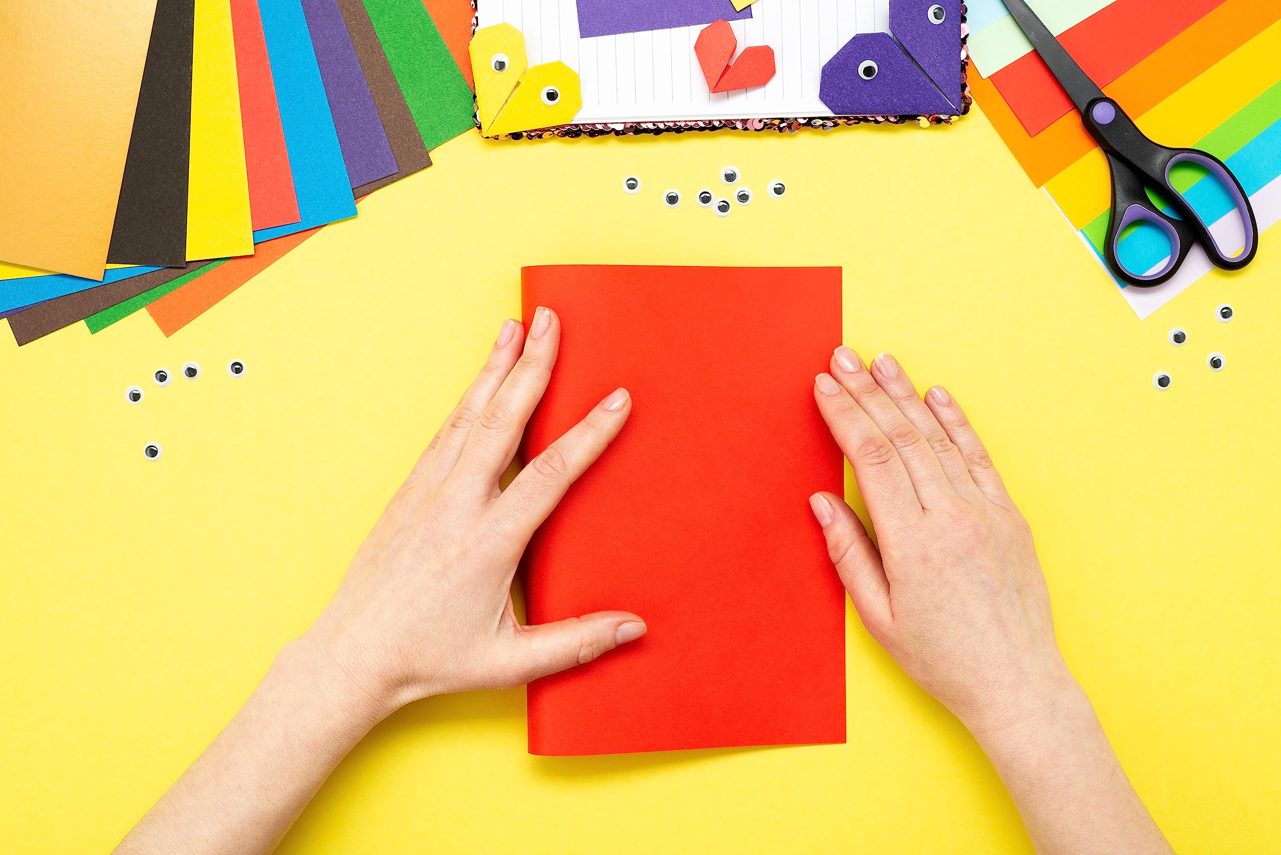 Indigo Color Paper A4 80 GSM Multifuctional Coloured Copier Paper 1 Ream 500 Sheets (Medium Deep Red) - Image 2