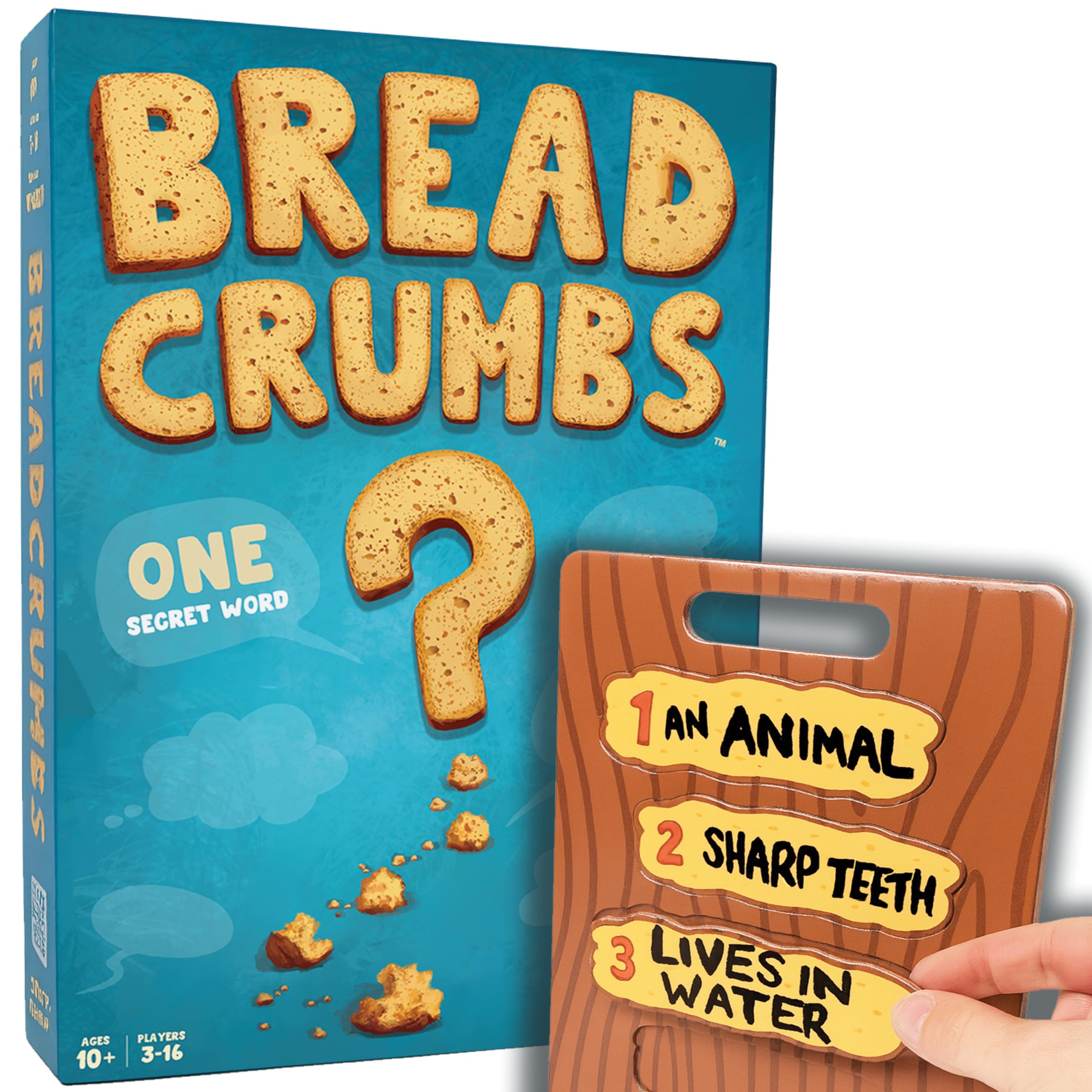 Breadcrumbs - Secret Clue Guessing Game | 3-16 players, Ages 10+