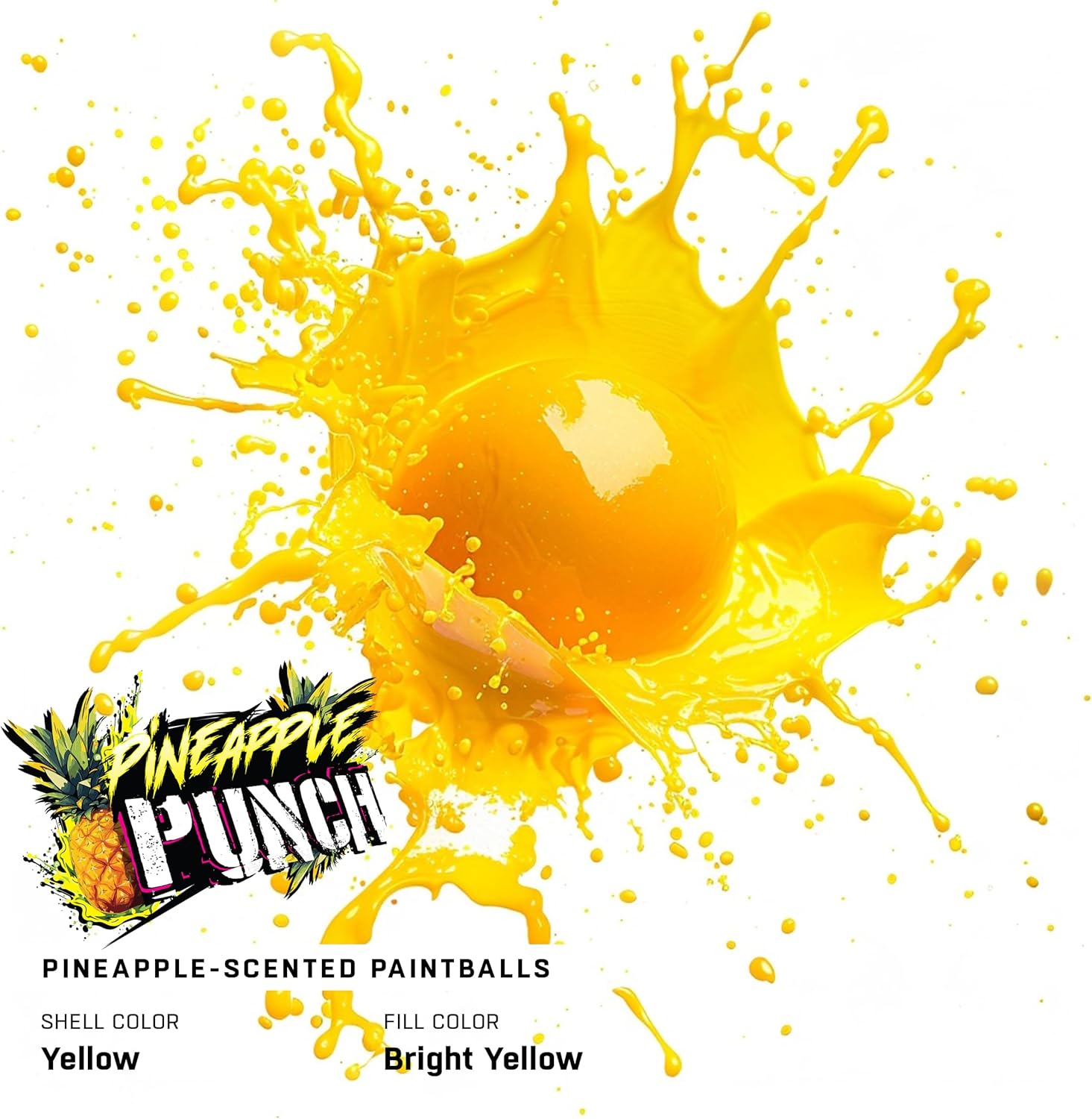HK Army Scented Paintballs | Level 3 Premier Grade .68 Caliber with Metallic Shell & Bright Fill | High Accuracy, Eco-Friendly Paintball for All Conditions