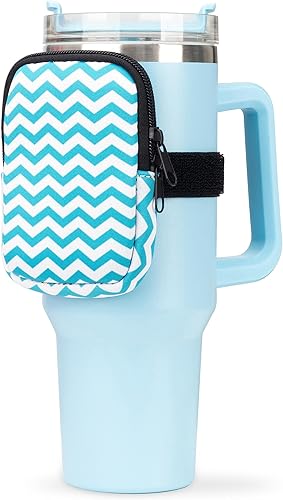 Miniatura 9 de Accesorio para bolsa de botella de agua, compatible con Stanley, ideal para entrenamientos, gimnasio, deportes, mantiene el dinero, las llaves y los