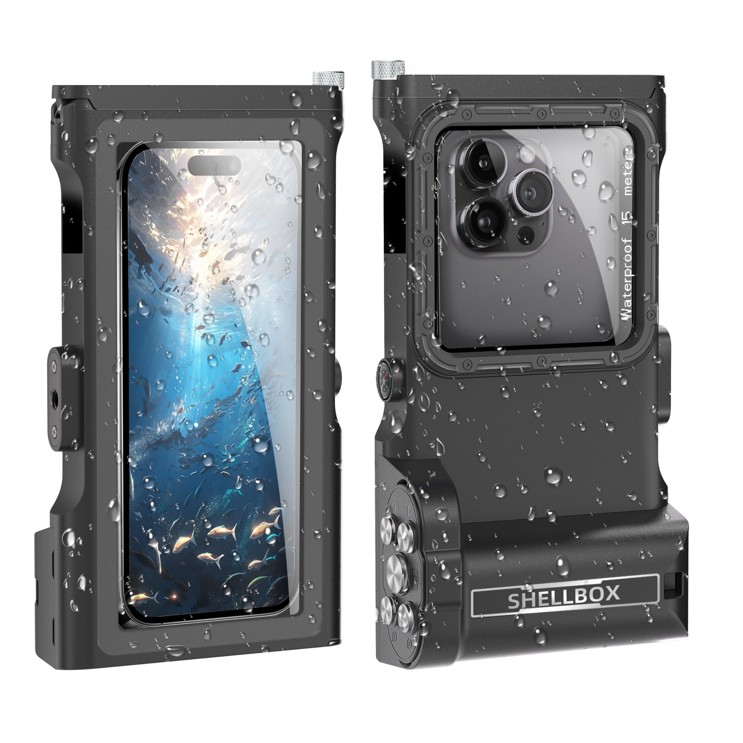 Custodia Impermeabile Smartphone IPX8 Porta custodia cellulare impermeabile