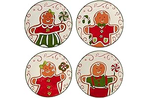 Certified International's Enchanting Gingerbread Canapé Plates