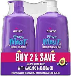 Kit Aussie Shampoo E Condicionador Moist 865ml