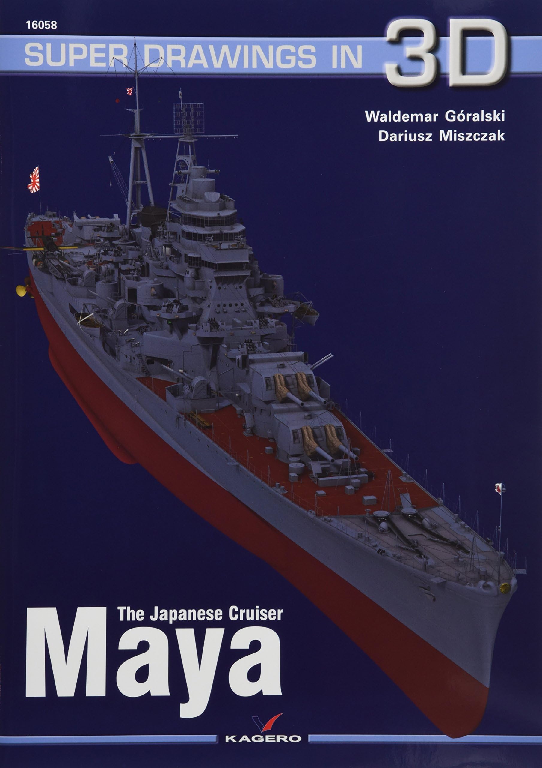 The Japanese Cruiser Maya (Super Drawings in 3D)