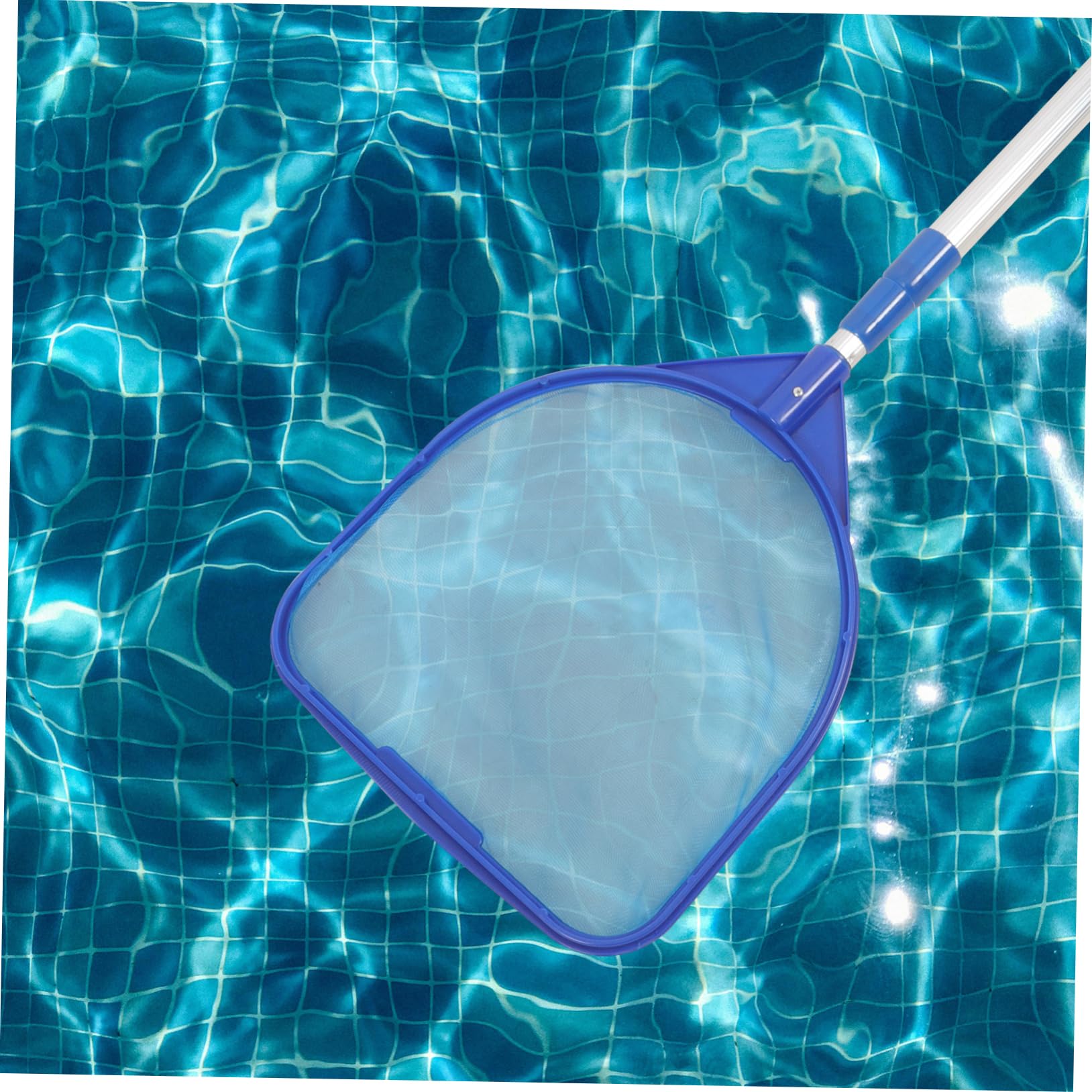 PartyKindom Limpieza de Piscina y Estanque con Mango Extensible Multiusos para Recoger y Peces para de y