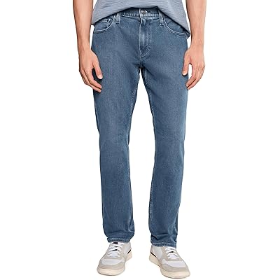 Брюки Paige Federal Transcend Vintage Slim Straight Fit Jeans in Orin