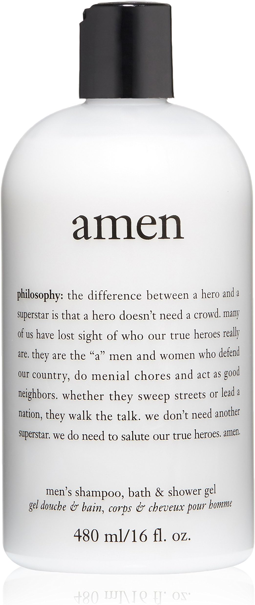 philosophy for men amen men's shower gel