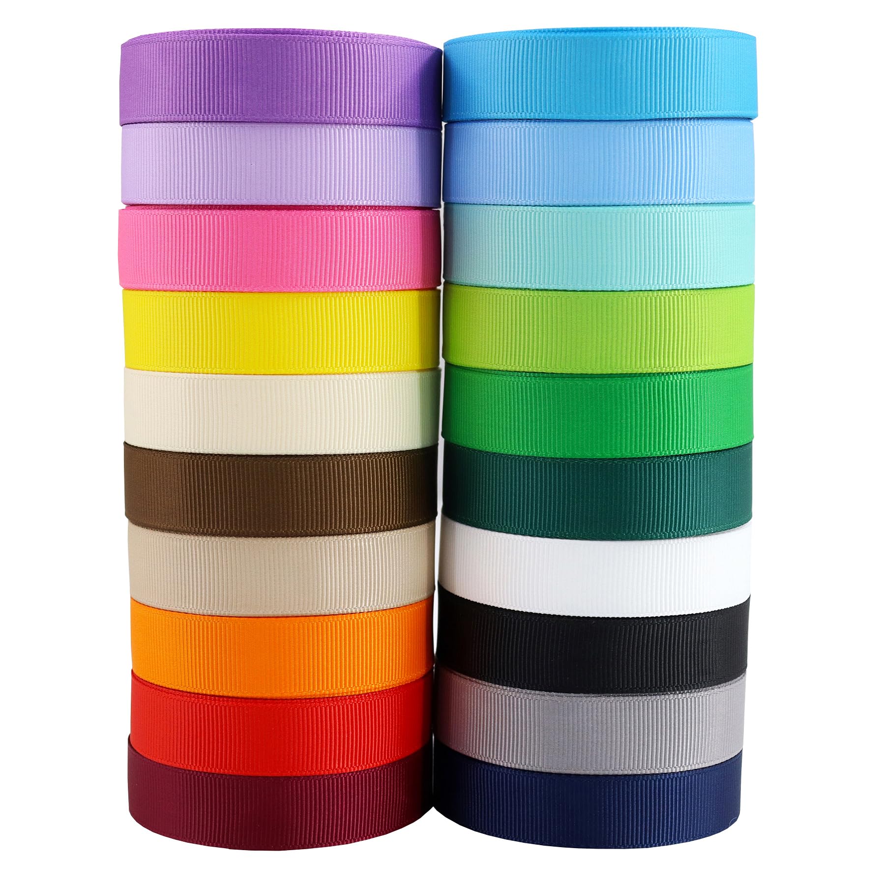 Amazon.com: 5/8 Inches Grosgrain Ribbons Fabric Ribbons, 20