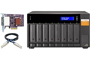 QNAP 8 Bay JBOD Storage Enclosure with PCIe SATA Controller