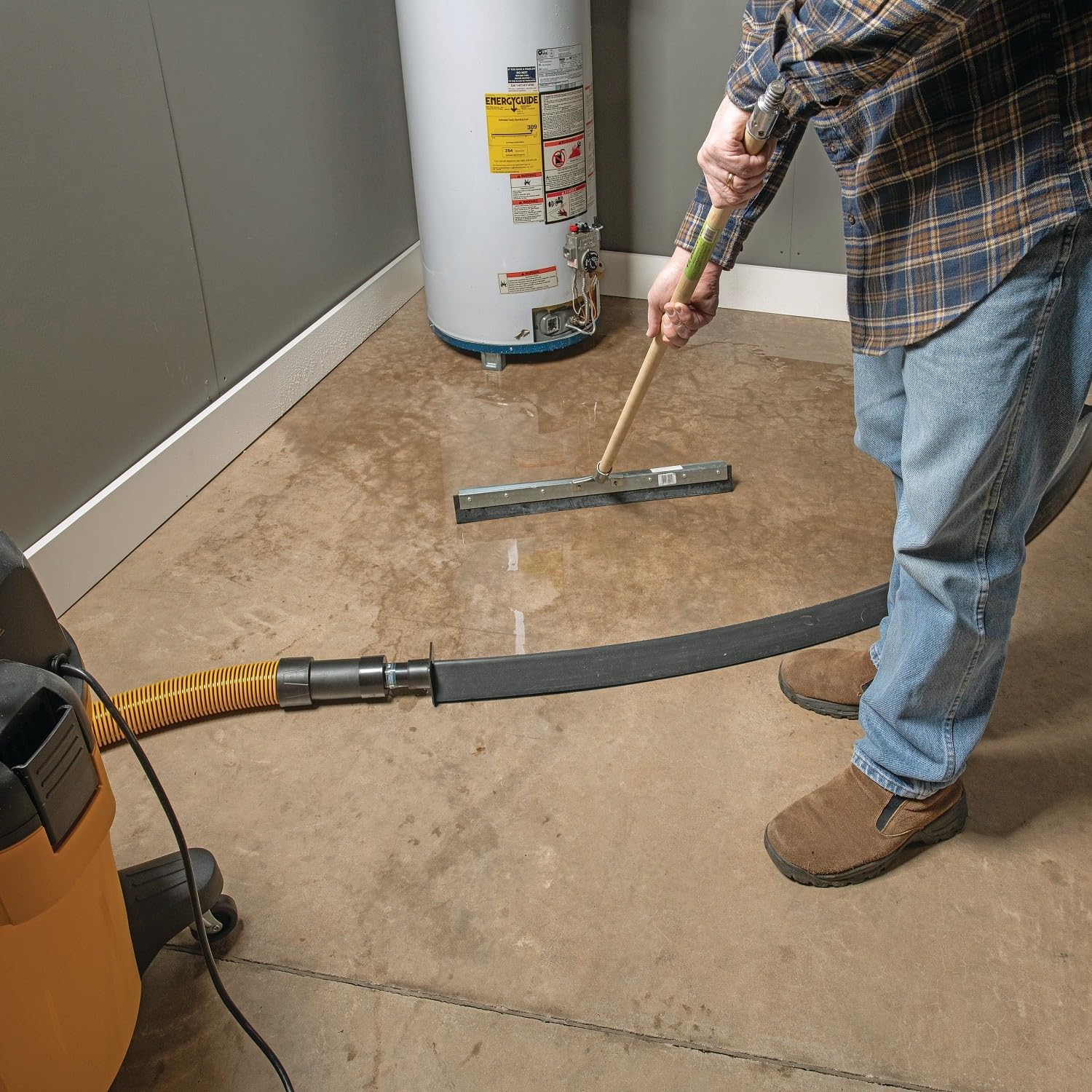 Locker.Ink | Get Ready for April Showers with These Flood Clean Up Essentials PIG Water Vacuum Barrier