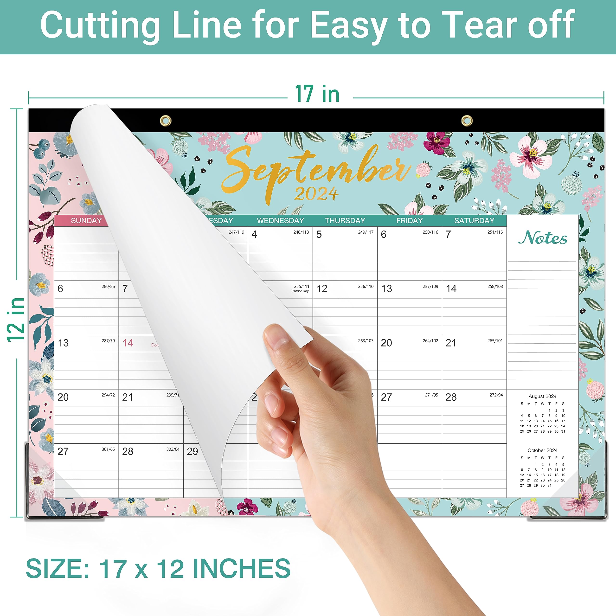 Snapklik.com : 2024 Desk Calendar- 2024 Calendar From January 2024 To ...