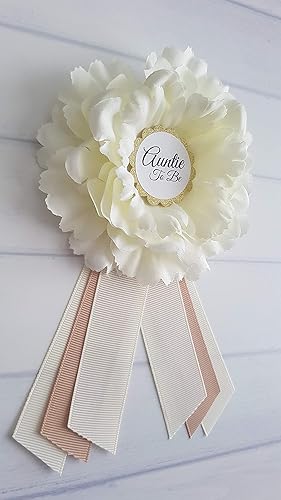 Miniatura 4 de Banda para mamá y papá para ser Pin  Banda y ramillete para baby shower  Hecho a mano en Estados Unidos