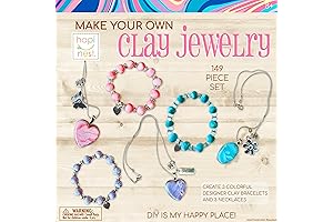 Make Your Own Clay Jewelry Making Kit for Girls