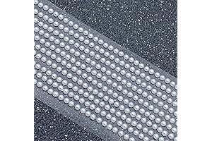 Mini 3mm White Pearlstick Self Adhesive Gem Embellishments