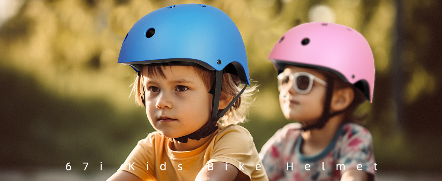 Amazon.com : 67i Toddler Bike Helmet - Girls Helmets (18.9"-21.2") with 11  Ventilation Vents, Adjustable Knob & Double Buckle, ABS EPS Layered Safety  for Ages 1-4 (Black) : Sports & Outdoors