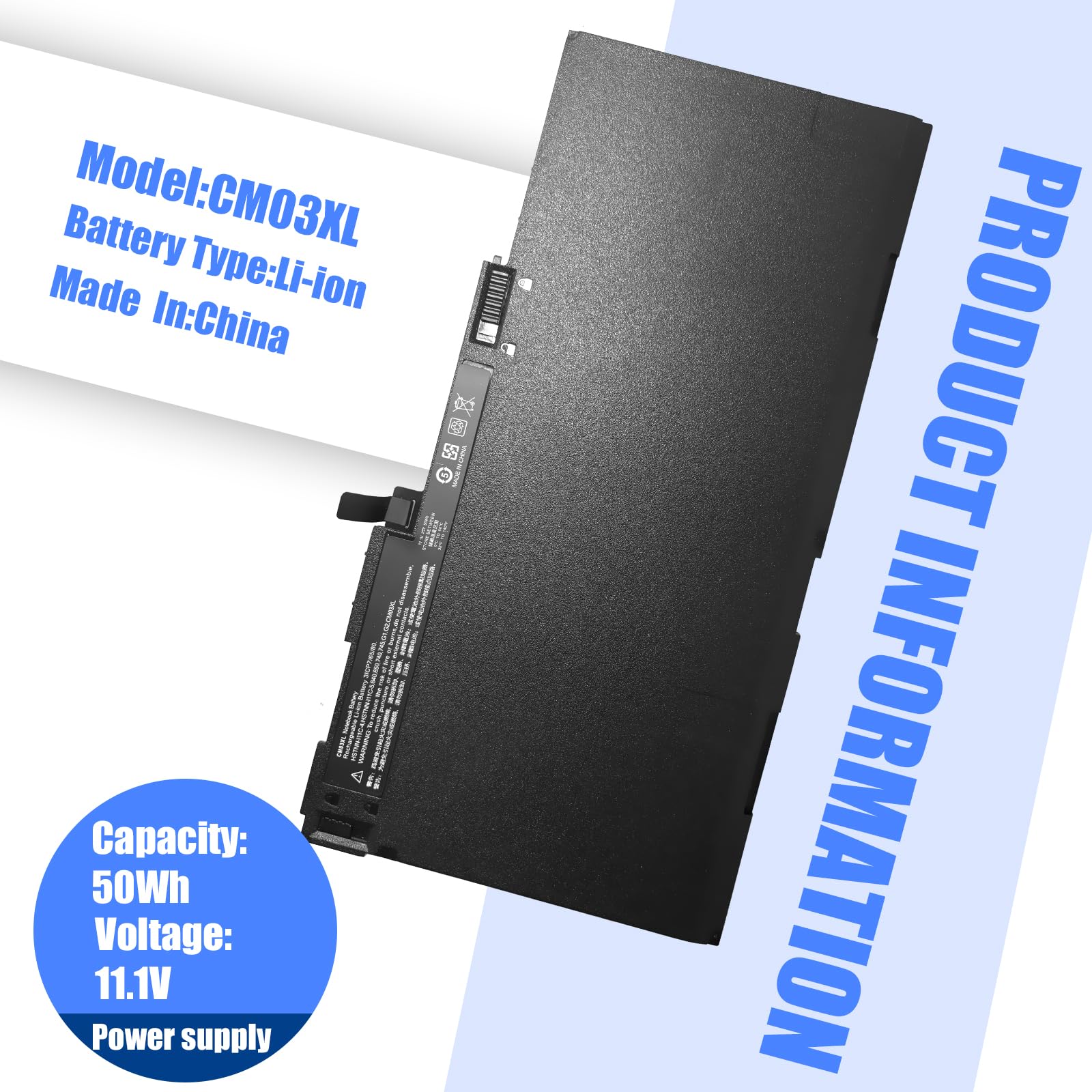 CS03XL TA03XL Laptop Batterij voor HP EliteBook 745 755 840 850 G3 G4 848 G3 ZBook 15u G3 G4 mt42 mt43 T7B32AA HSTNN-I33C-4 HSTNN-I33C-5 HSTNN-I41C-4 HSTNN-IB6Y HSTNN-UB6S HSTNN-IB6Y CS03046XL-PL 46WH