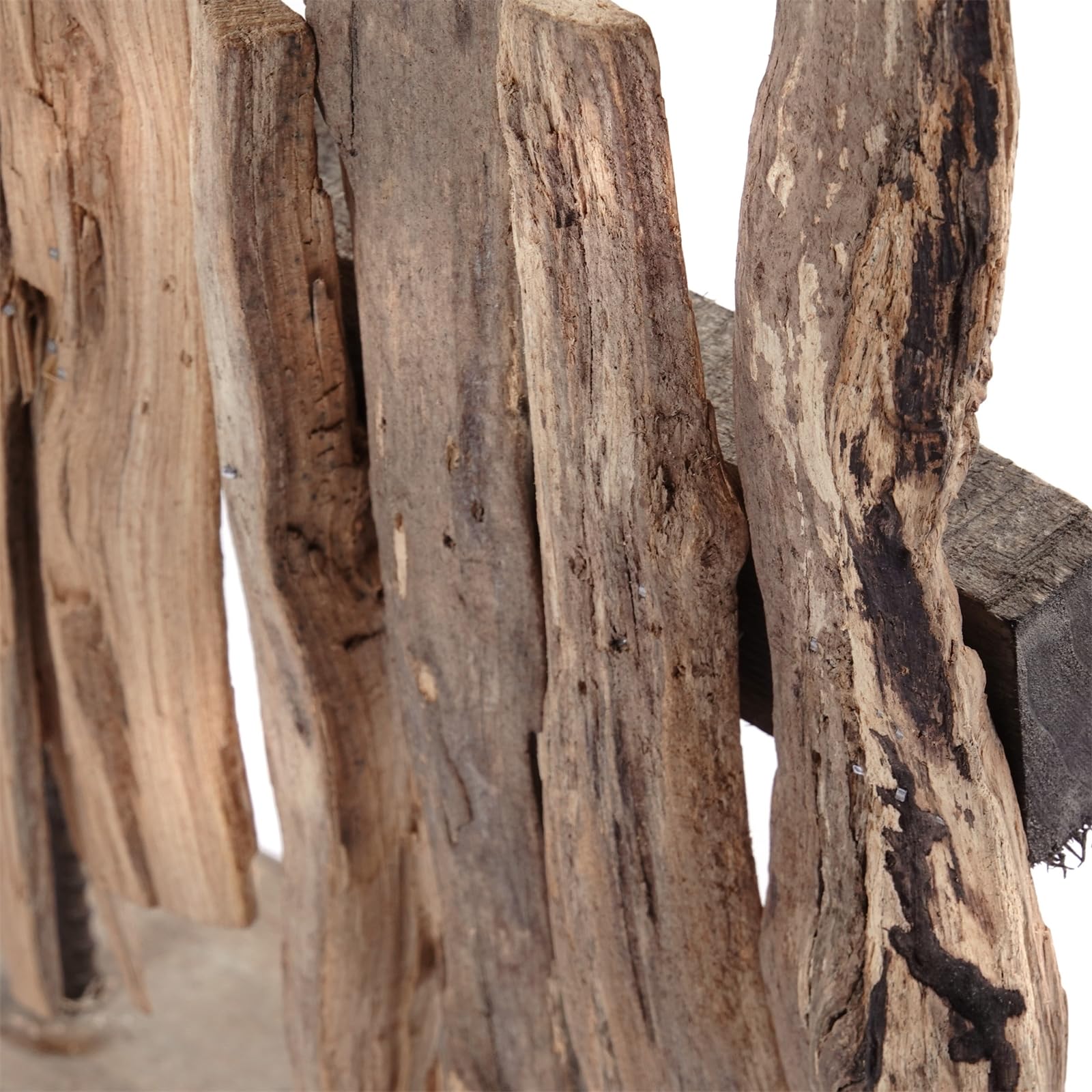 SCULTURA su base Solea | driftwood, 80 cm | statua in legno naturale, figura in driftwood, oggetto decorativo in legno, supporto in driftwood
