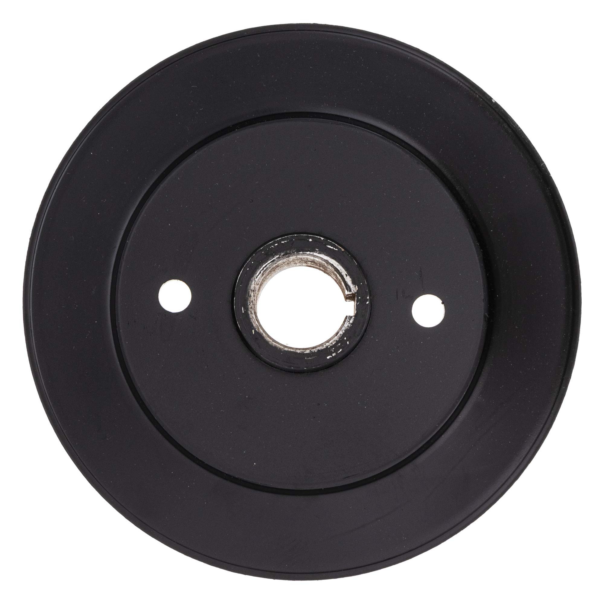Heavy Duty Flat Idler Pulley replaces John Deere AM124346. For 42
